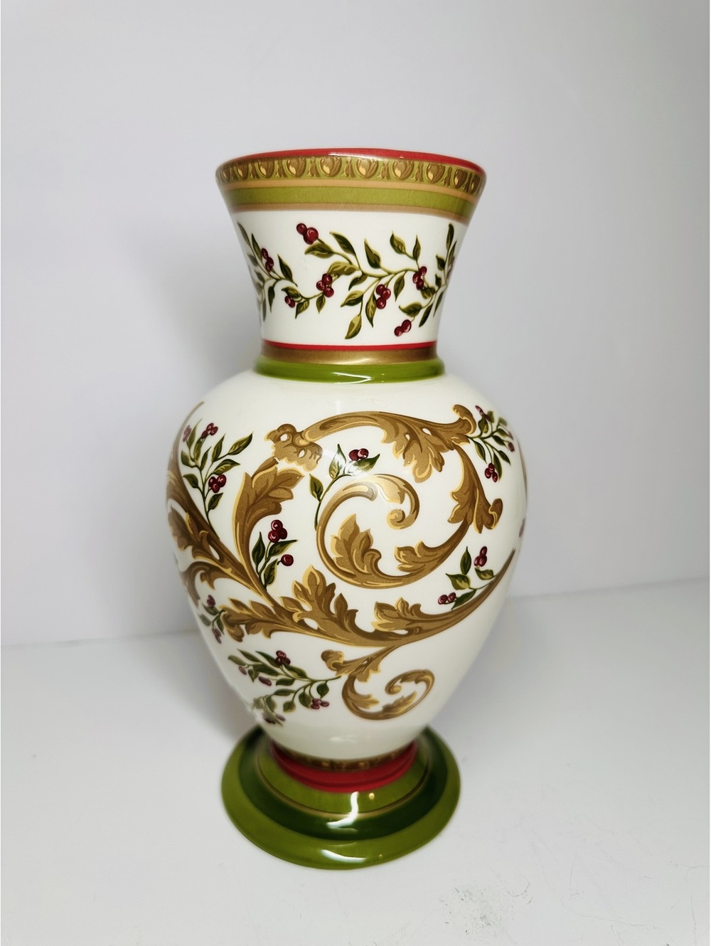Ceramic Laura Ashley Home FTD Vase Floral Motif